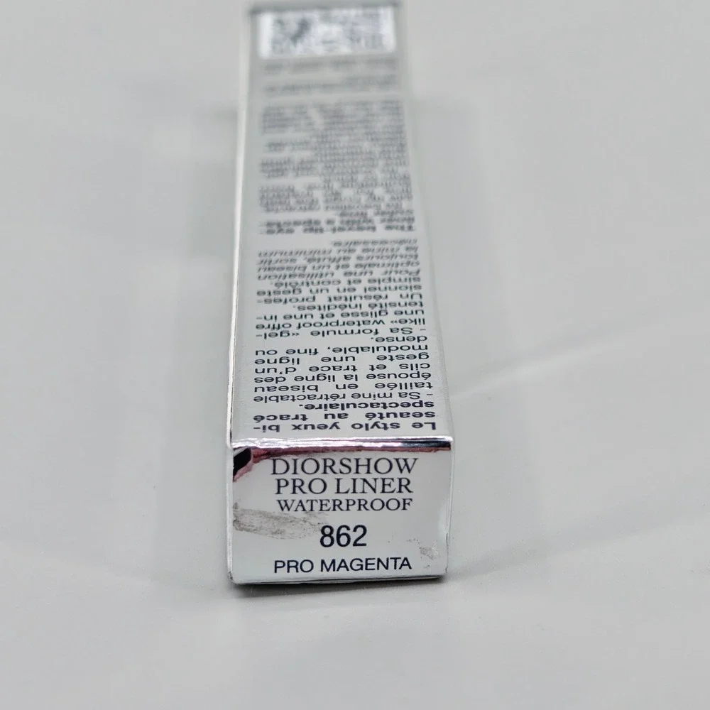Dior Diorshow Pro Liner Waterproof Eyeliner 862 Pro Magenta .01oz New Rare